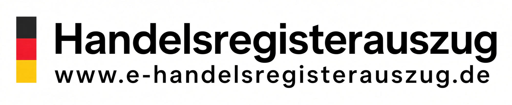 Handelsregisterauszug - www.e-handelsregisterauszug.de